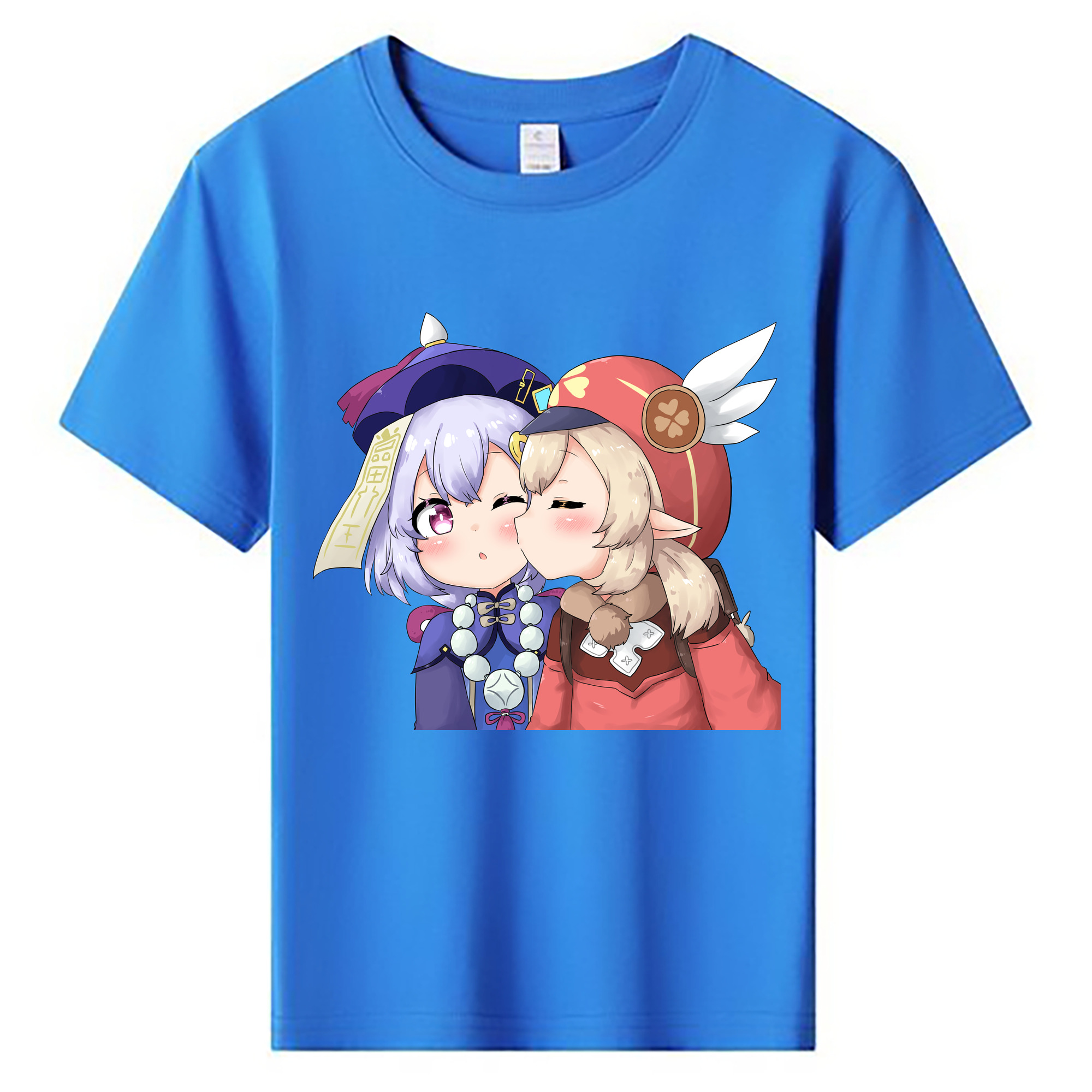 げんし神 七七 なな  genshin Nana 綿100％キッズTシャツ（フロントプリント）